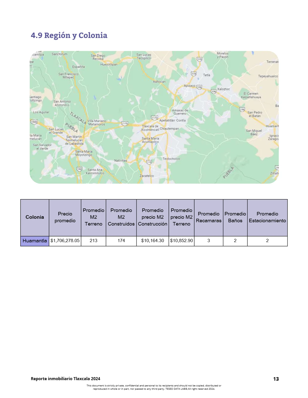 Reporte Inmobiliario de Tlaxcala — Mayo 2024 — página 17