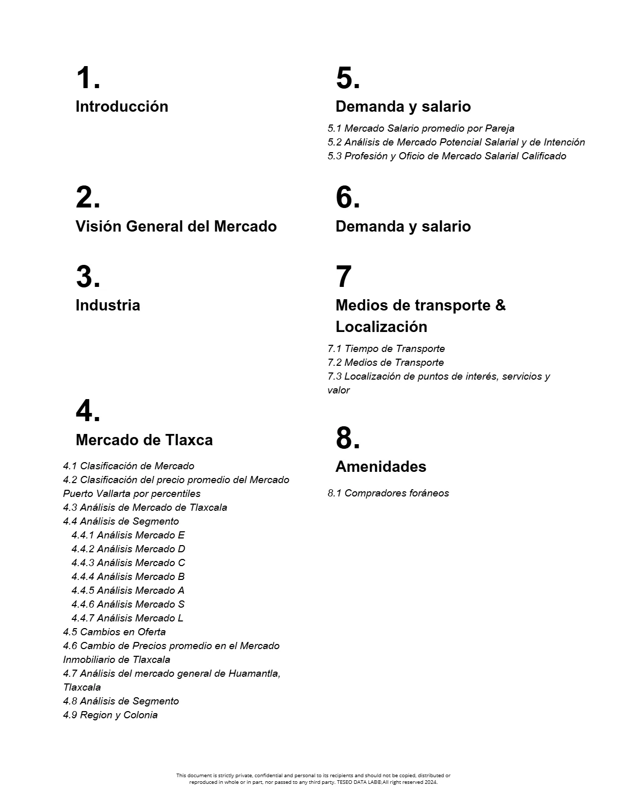 Reporte Inmobiliario de Tlaxcala — Mayo 2024 — página 3