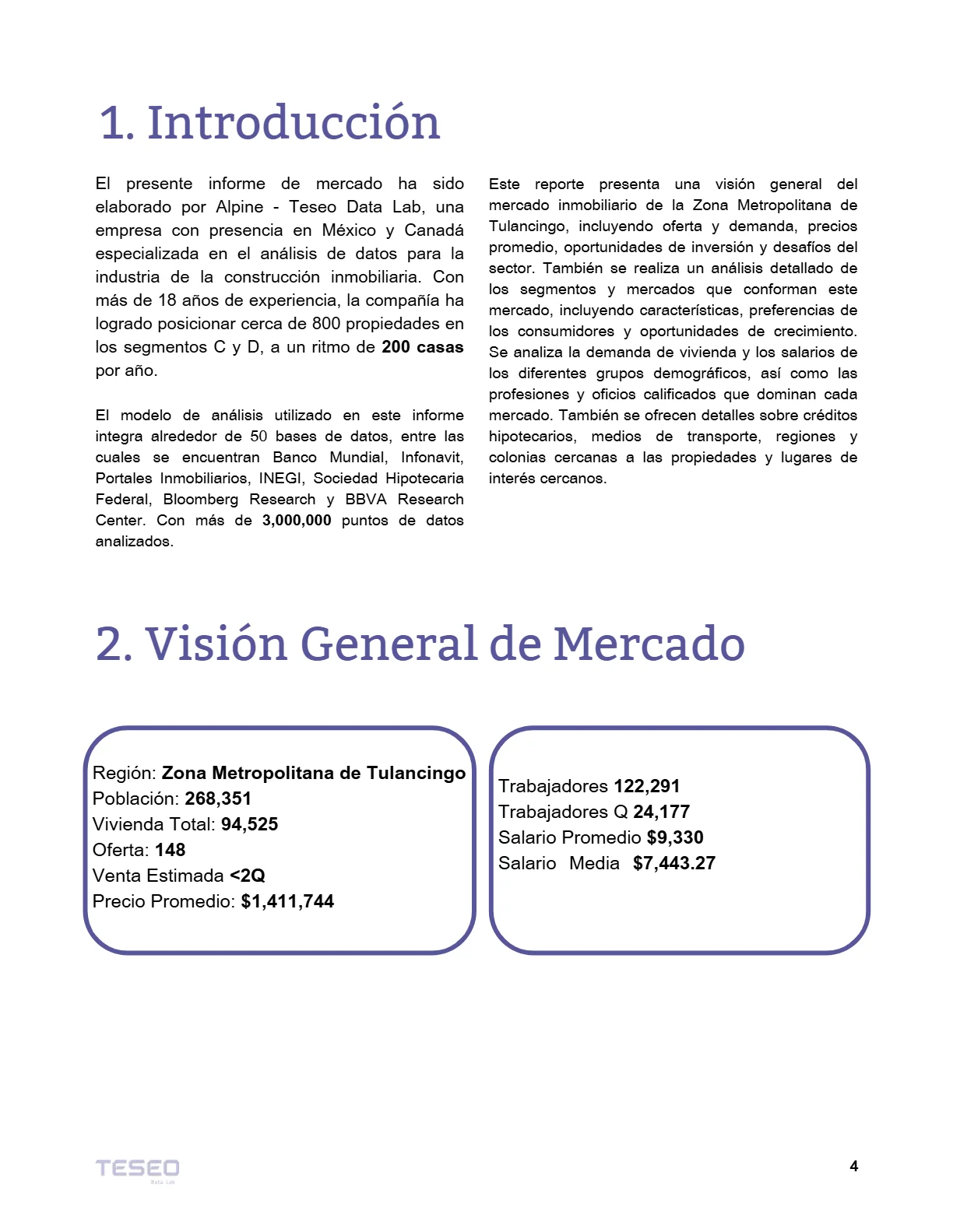 Reporte Inmobiliario de Tulancingo — Mayo 2024 — página 4